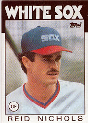 1986 Topps Baseball Cards      364     Reid Nichols